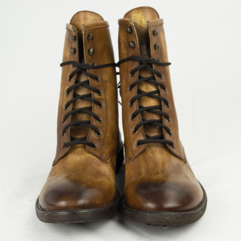 OFF 2002 BOOTS IN WASHED COGNAC.