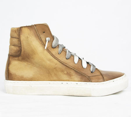 RAF 80177 SNEAKERS IN COGNAC.